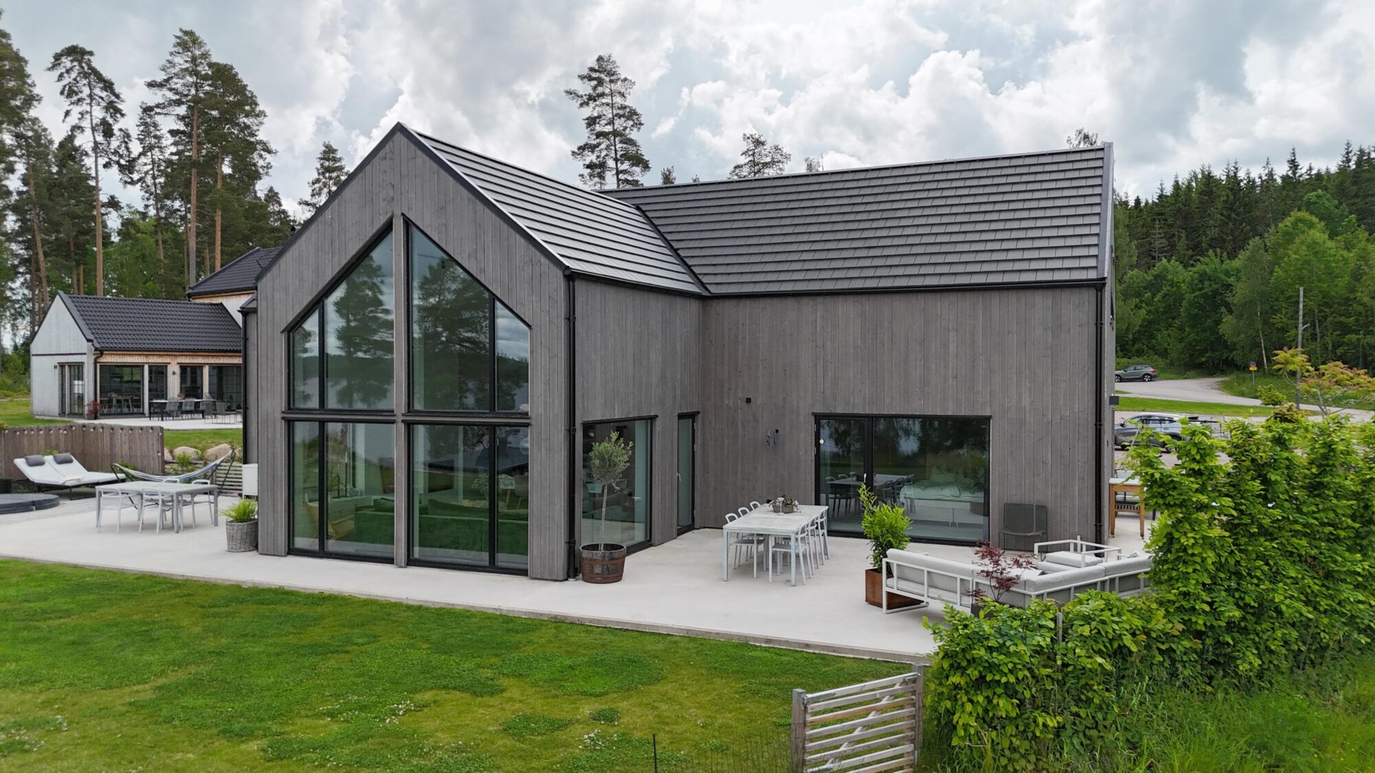 Dette huset er tegnet etter kundens ønsker.